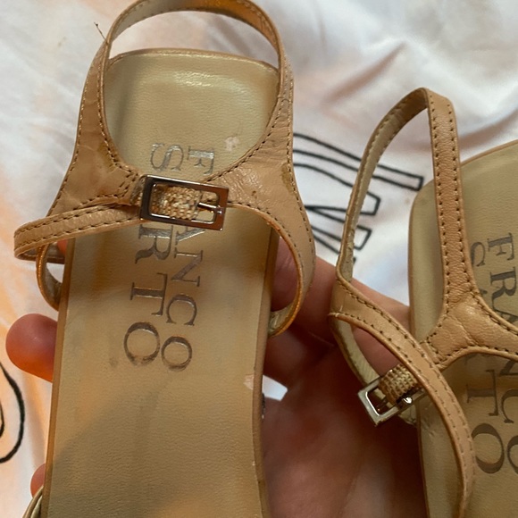 Franco Sarto vintage square toe heels - Picture 3 of 10